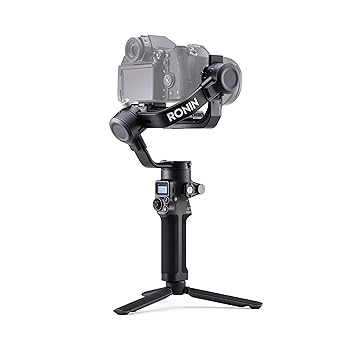【中古】(非常に良い)DJI RSC 2 コンボ、一眼レフカメラ向け3軸ジンバルスタビライザー、折りたたみ設計、最大積載量3 kg、Canon/Sony/Panasonic/Nikon/Fujifilm