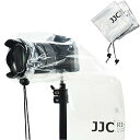 【中古】(未使用品)JJC 2枚入 一眼レフ用 完全透明 レインカバー レインコート レンズ + カメラ 長さ?28cm 対応 Sony A6600 A6500...