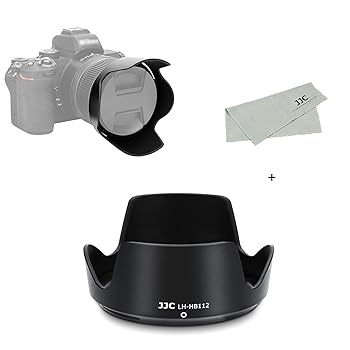【中古】(未使用品)JJC HB-112 レンズフード 可逆式 Nikon NIKKOR Z DX 12-28mm f/3.5-5.6 PZ VR レンズ 用 ニコン Z シリーズ 交換レンズ用 Nikon Z fc Z50 Z30カ
