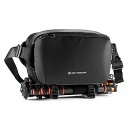 【中古】(非常に良い)K&F Concept カメラバッグ ショルダーバッグ スリングバッグ 大容量 カメラショルダーバッグ おしゃれ カメラケース 一眼レフカメラバッグ 仕切