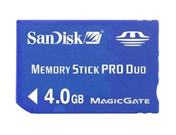 【中古】SanDisk SDMSPD-4096-J60 メモリースティック PRODuo 4GB