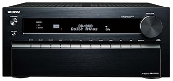 【中古】ONKYO AVレシーバー 7.1ch／4K／ネットワークオーディオ／ハイレゾ音源／Dolby Atmos対応 ブラック TX-NR1030(B)