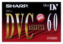 【中古】SHARP/シャープ DVCテープ 60分 Mini DV