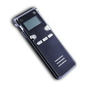 【中古】ボイスレコーダー プロフェッショナルミニデジタルオーディオボイスレコーダー多機能ノイズリダクションマイクロインテリジェント音声コントロー