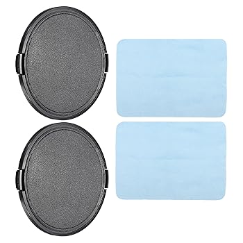 【中古】(非常に良い)PATIKIL カメラレンズキャップ 2個 サイドピンチ フロントレンズカバー マイクロファイバークリーニングクロス付き 95 mmネジ ユニバーサル DSLR 【中古】(非常に良い)PATIKIL カメラレンズキャップ 2個 サイドピンチ フロントレンズカバー マイクロファイバークリーニングクロス付き 95 mmネジ ユニバーサル DSLR