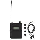 【中古】(未使用品)570?590Mhz S2R レシーバー、ステージスタジオレコーディングミュージシャン向けイヤホンと耳栓付き LCD ディスプレイワイヤレスモニターシステ