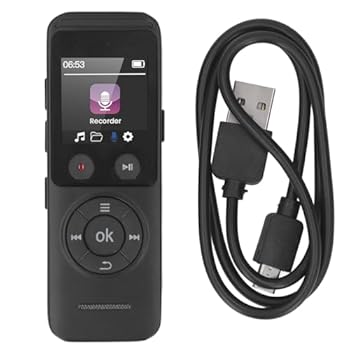 【中古】MP3 再生、Bluetooth 5.2 ノイズリダクションを備えたデジタル ボイス レコーダー、8GB ストレージ (142 時間の録音 / 750 曲) を備えた講義会議 【中古】MP3 再生、Bluetooth 5.2 ノイズリダクションを備えたデジタル ボイス レコーダー、8GB ストレージ (142 時間の録音 / 750 曲) を備えた講義会議