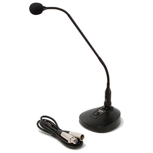 【中古】(非常に良い)Tascam TM-95GN デスクトップグースネックコンデンサーマイク ブラック