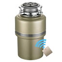 【中古】(非常に良い)家庭用生ゴミ処理機 電源コード付き キッチン生ゴミ処理機 リモコン付き ワイヤレスボタン エアスイッチ 連続送り 0.76 HP (Col...
