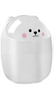 【中古】(非常に良い)2個 ミニゴミ箱 ミニ廃棄物コンテナ かわいい小さなゴミ箱 小さなゴミ箱カバー ベッドサイドのゴミ箱 カウンター上のゴミ箱 浴室のゴミ箱 ...