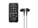 【中古】(良い)SONY ウォークマン Sシリーズ FM付 NC機能搭載<メモリータイプ> 4GB ブラック NW-S736F/B