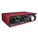 【中古】(非常に良い)Focusrite Scarlett 2i2 オーディオインターフェイス