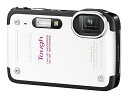 【中古】(非常に良い)OLYMPUS デジタルカメラ TG-620 1200万画素 5m防水 裏面照射型CMOS 広角28mm ホワイト TG-620 WHT