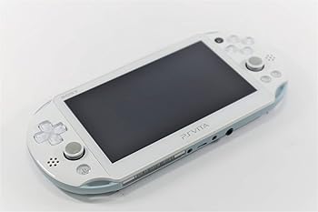 【中古】(非常に良い)PlayStation Vita Wi-Fiモデル ライトブルー／ホワイト (PCH-2000ZA14)【メーカー生産終了】