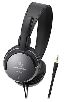 【中古】(良い)オーディオテクニカ ATH-250AV ヘッドホン 有線 音楽・映画観賞用 軽量 3.5mm接続 ブラック