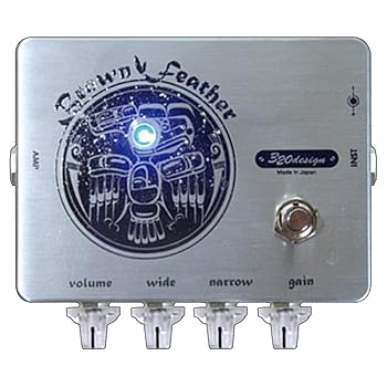 【中古】(良い)320design Brown Feather ディストーション エフェクター (320デザイン)