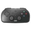 【中古】(非常に良い)【SONYライセンス商品】ワイヤレスコントローラーライト for PlayStation (R) 4 クリアブラック【PS4対応】