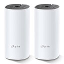 【中古】(非常に良い)TP-Link メッシュ Wi-Fi システム 無線LAN AC1200 867 + 300 Mbps デュアルバンド 中継器 Deco ...