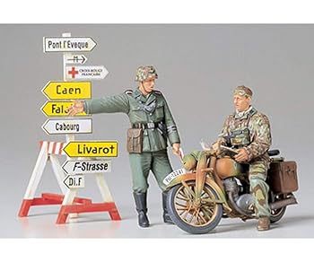 【中古】タミヤ(TAMIYA) 1／35 ミリタリーミニチュアシリーズ No.241 ドイツ陸軍 軍用オートバイ 野戦..