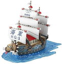 【中古】ワンピース 偉大なる船(グランドシップ)コレクション ガープの軍艦(From TV animation ONE PIECE) 色分け済みプラモデル