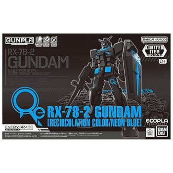 【中古】NTRY GRADE 1／144 RX-78-2 ガンダム [リサーキュレーションカラー／ネオンブルー] イベント限定