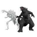 【中古】BANDAI SPIRITS(バンダイスピリッツ) ゴジラ(2024) from「ゴジラxコング 新たなる帝国」 色分け済みプラモデル