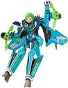 【中古】青島文化教材社 VFG マクロスデルタ VF-31A カイロス レイナ・プラウラー 全高約140mm 色分け済みプラモデル MC-15 (飛行機)