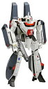 【中古】ウェーブ 超時空要塞マクロス VF-1S/A スーパーバルキリー バトロイド 1/100スケール 全高約16cm プラモデル MC-068