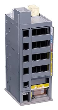 【中古】KATO Nゲージ ビジネスビル2 ダークグレー ジオラマ用品 23-435C