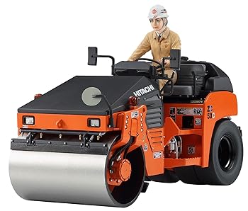 【中古】ハセガワ 1／35 建機シリーズ 日立建機 コンバインド振動ローラー ZC50C-5 プラモデル WM02