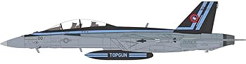 【中古】HOBBY MASTER 1／72 F／A-18F スーパーホーネット アメリカ海軍戦闘機兵器学校 50周年記念 完成品 HA5130