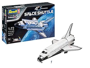 【中古】1／72 ギフトセット スペースシャトル 40周年記念 プラモデル