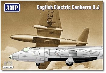 【中古】AMP 1／72 イギリス E.E.キャンベラB.6 ジェット爆撃機 限定版 プラモデル AVP7202L (飛行機)
