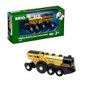 【中古】BRIO WORLD(ブリオワールド) マイティーゴールドアクション機関車 33630