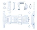 【中古】タミヤ ミニ四駆限定シリーズ ホワイトスーパー1シャーシ 94255
