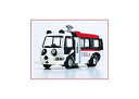 【中古】ダイヤペット DK-4111 パンダバス 1/55スケール