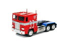 【中古】G1 Autobot Optimus Prime Truck Red with Robot on Chassis from Transformers TV Series Hollywood Rides Series Diecast Model by Jada 99477