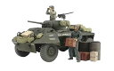 【中古】タミヤ 1/35 スケール限定商品 アメリカ軽装甲車 M8 グレイハウンド 前線偵察セット プラモデル 25196