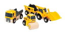【中古】BRIO WORLD(ブリオワールド) 工事車両セット 対象年齢 3歳~ (電車 おもちゃ 木製 レール) 33658
