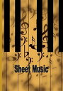 【中古】Blank Sheet Music Notebook - Piano Keyboard