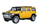 【中古】童友社 27MHz 1/16スケール R/Cカー ハマー H2 黄 電動ラジオコントロール 614364