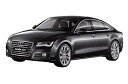 【中古】童友社 27MHz 1/16スケール R/Cカー アウディ A7 黒 電動ラジオコントロール 614365