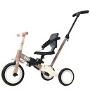 【中古】BTM 子供用三輪車 5in1 ベビーカー バイク 三輪車のりもの ランニング 超軽量 押し棒付き ハンドル調整可能 自転車 おもちゃ 乗用玩具 組み立て