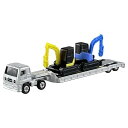 【中古】ロングトミカ No142 いすゞ ギガ 重機搬送車