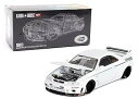 【中古】トゥルースケール ミニチュアモデルカー 日産スカイラインGT-R (R33) DAI33 V1 限定版 1/64 ダイキャストモデルカー 海堂ハウス K...