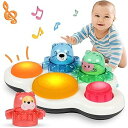 【中古】TENGEE 赤ちゃん おもちゃ 楽器 知育玩具 0歳1歳2歳3歳4歳 ベビードラム ライト 音楽 音が鳴る 男の子 女の子 誕生日プレゼント クリスマス 出