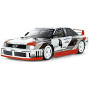 【中古】タミヤ 1/10 電動RCカーシリーズ No.744 アウディ 90 クワトロ レーシング (TT-02 シャーシ) 電動ラジオコントロール 58744