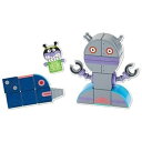 【中古】BANDAI(バンダイ) アンパンマン 磁石でパチッと! ひらめきキューブ バイキンメカセット