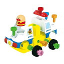 【中古】アンパンマン くみたてDIY ひかるぞ! しゃべるぞ! はたらくのりもの ねじねじ パトカー