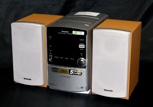【中古】(非常に良い)Panasonic　パナソニック　SC-PM510MD-S　シルバー　MDステレオシステム(CD/MD/カ..